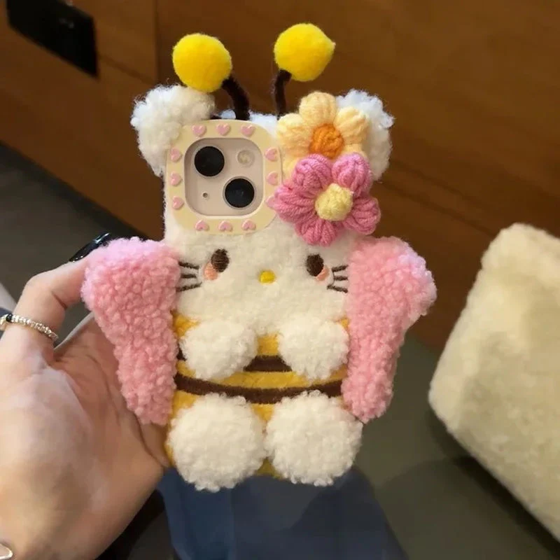 Bumble Bee Kitten iPhone Case - Image 2