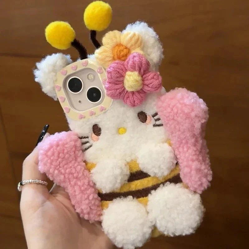 Bumble Bee Kitten iPhone Case - Image 3