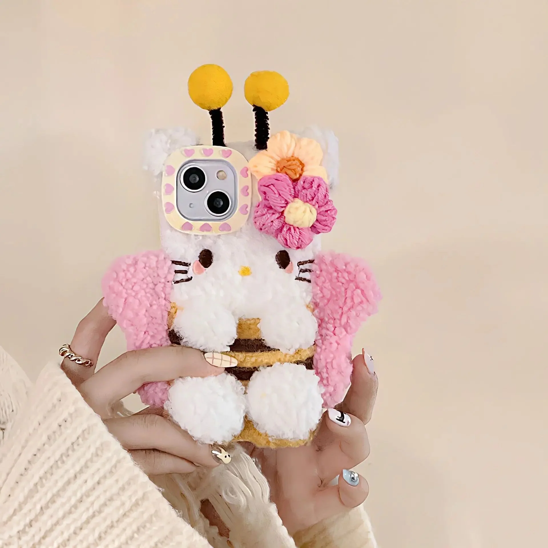 Bumble Bee Kitten iPhone Case - Image 8