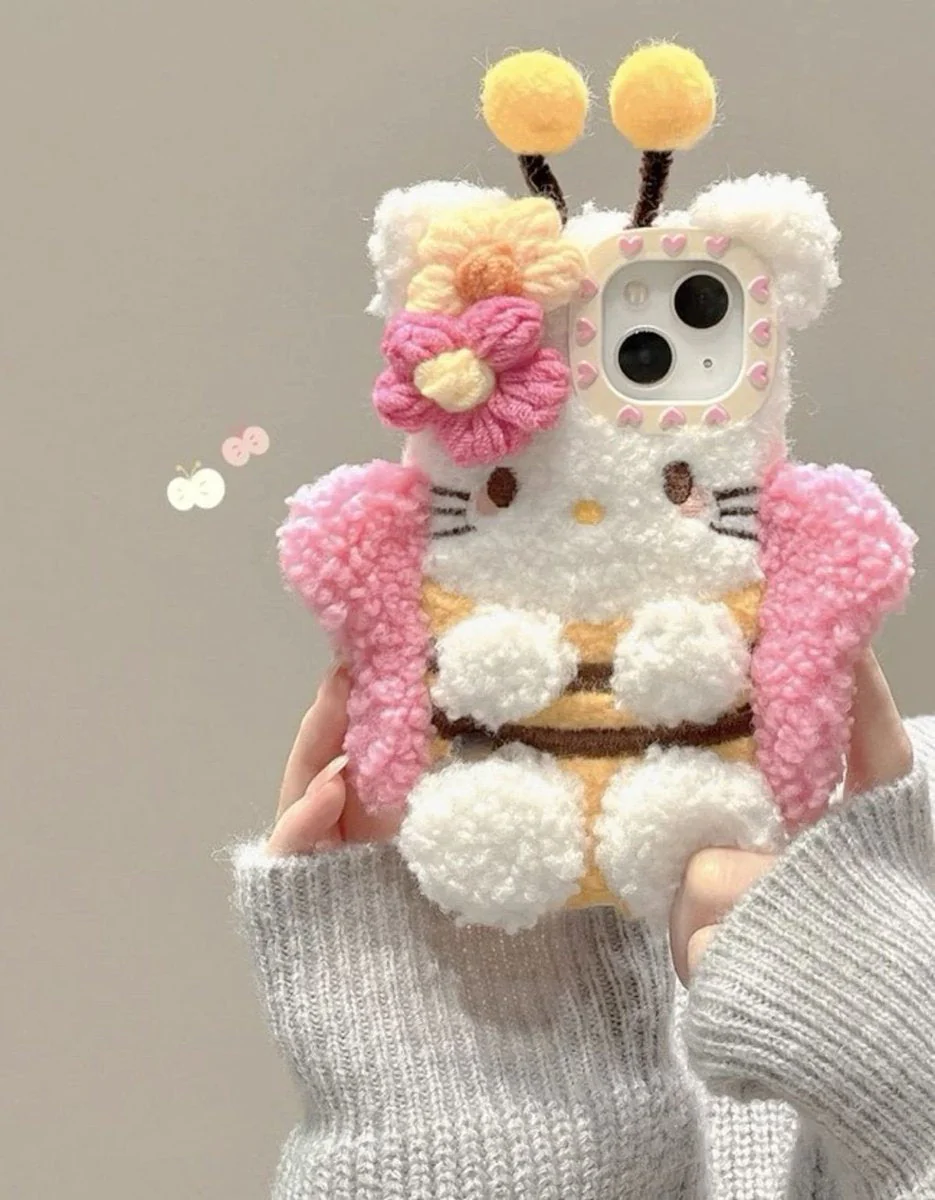 Bumble Bee Kitten iPhone Case - Image 9