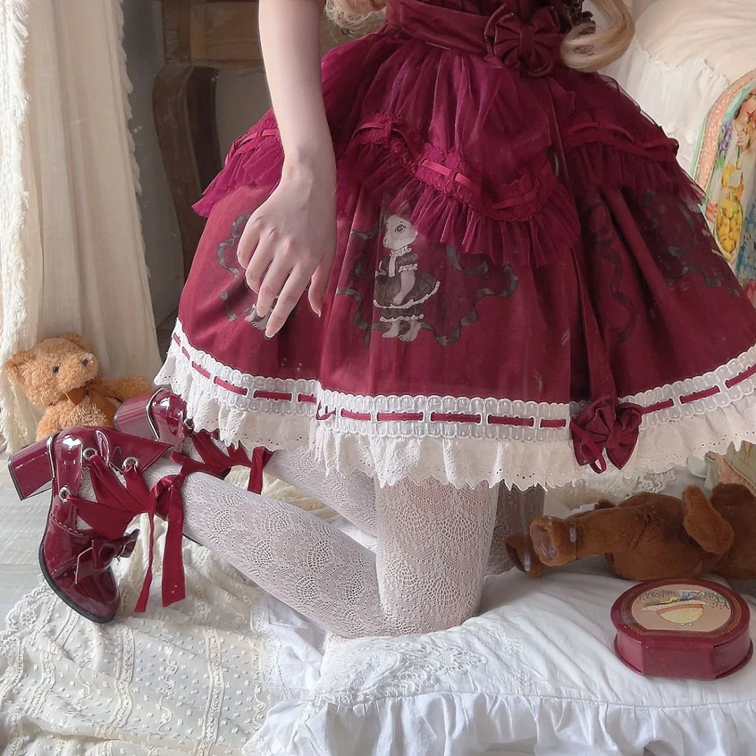 Bunny Ballet Lolita Doll-like Dress - Image 2