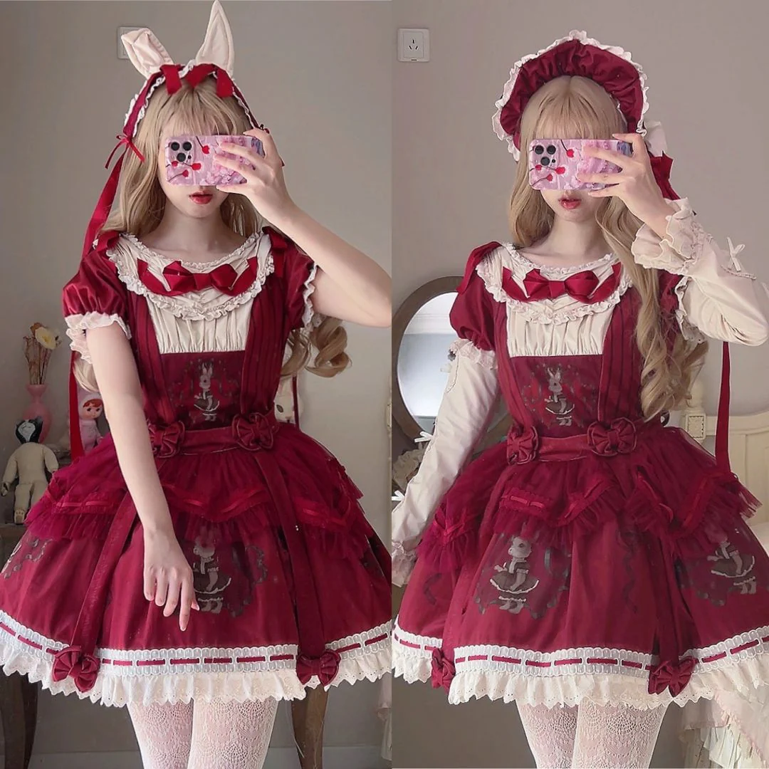 Bunny Ballet Lolita Doll-like Dress - Image 3