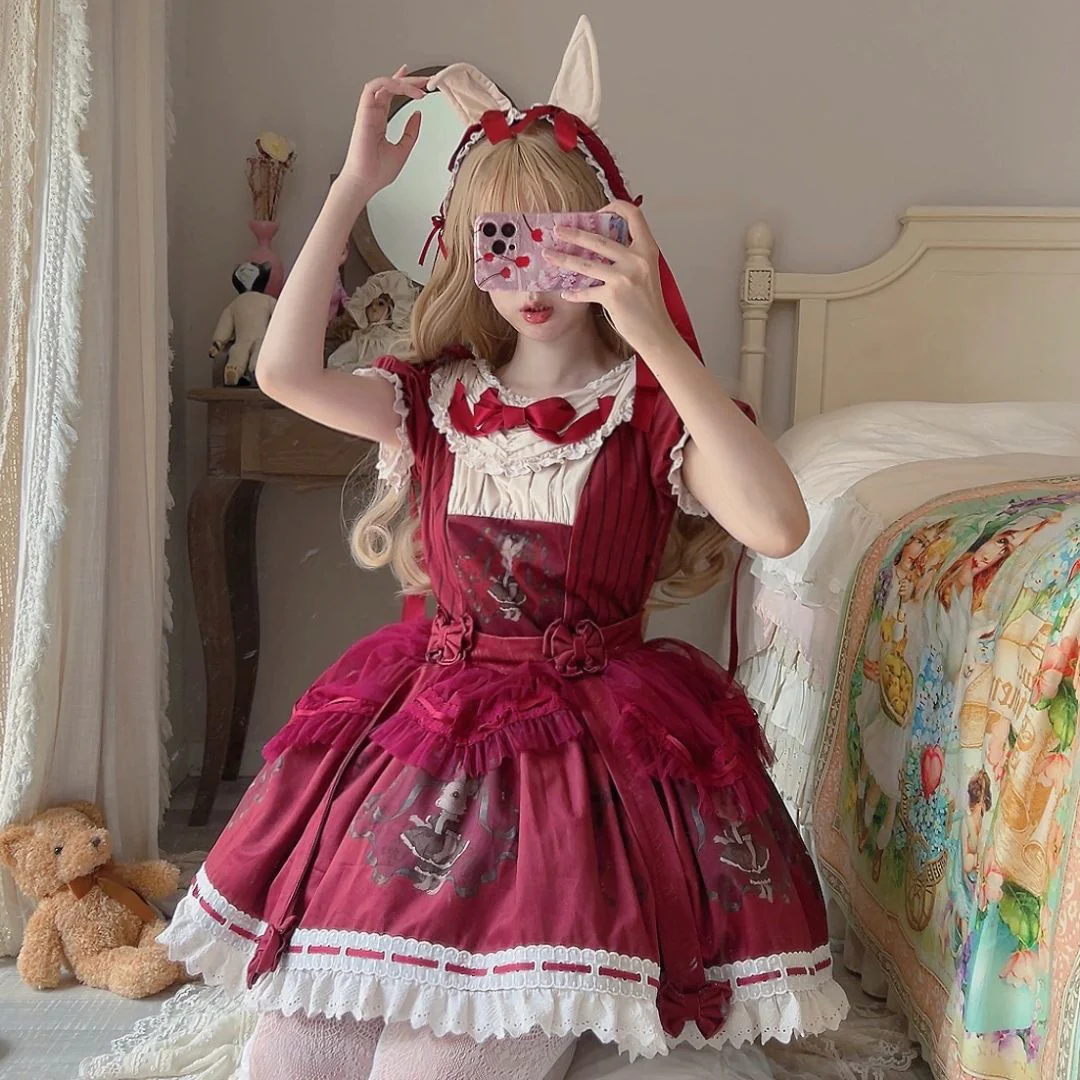 Bunny Ballet Lolita Doll-like Dress - Image 5