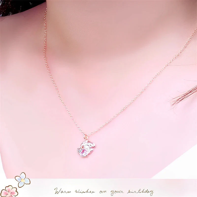 Bunny Berry Jewel Necklace - Image 3