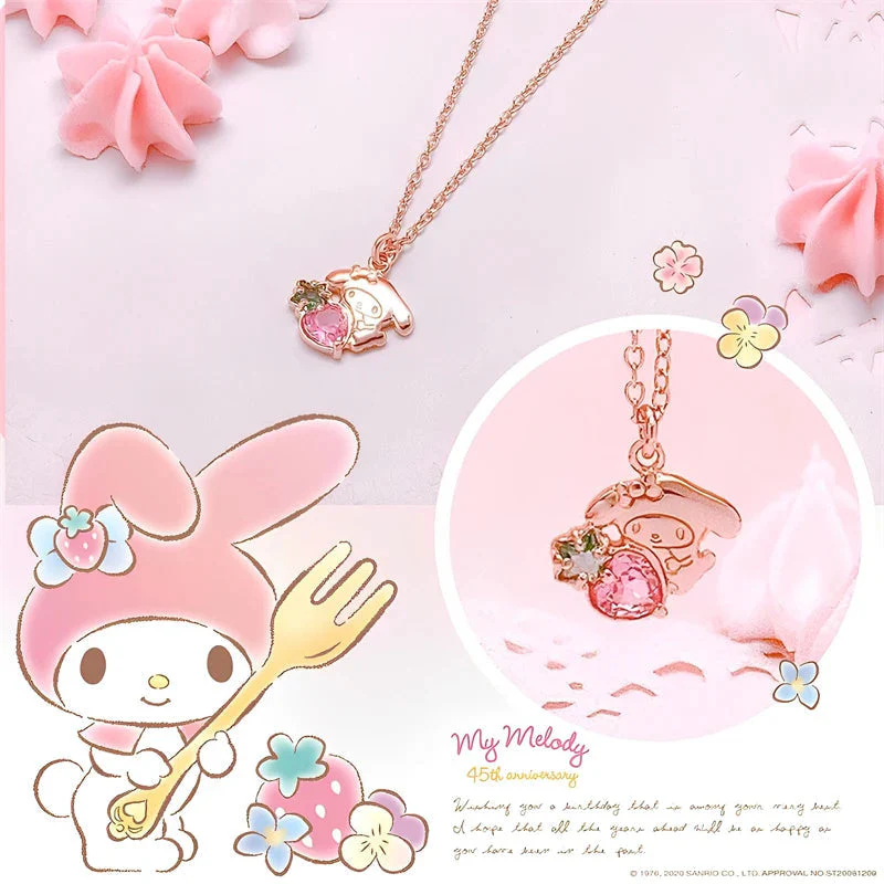 Bunny Berry Jewel Necklace - Image 5
