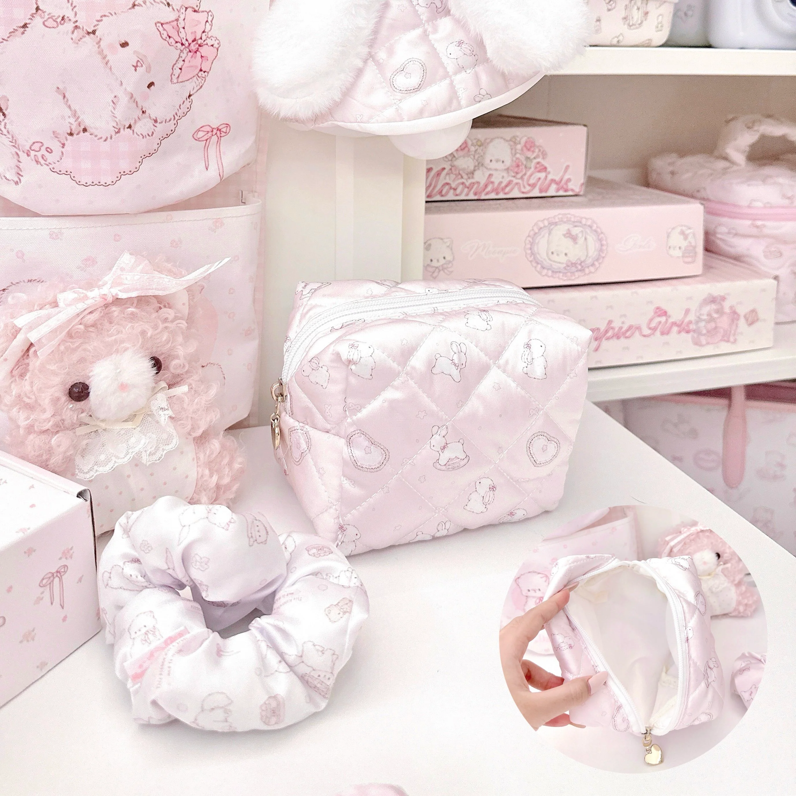 bunny cosmetic bag - Image 7
