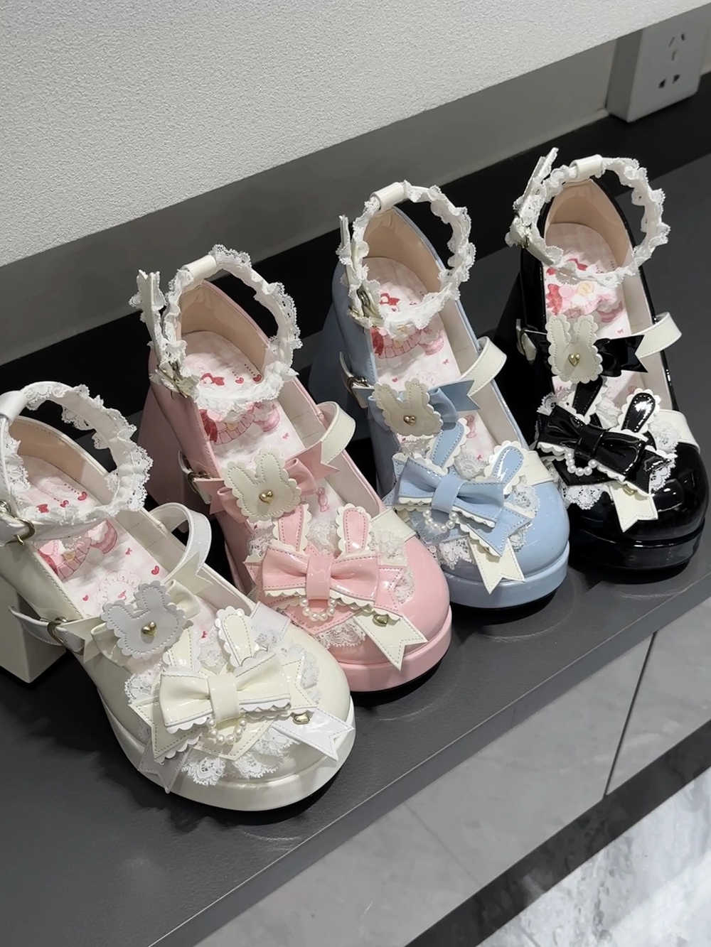 Bunny Cute High-heeled Shoes - Image 2