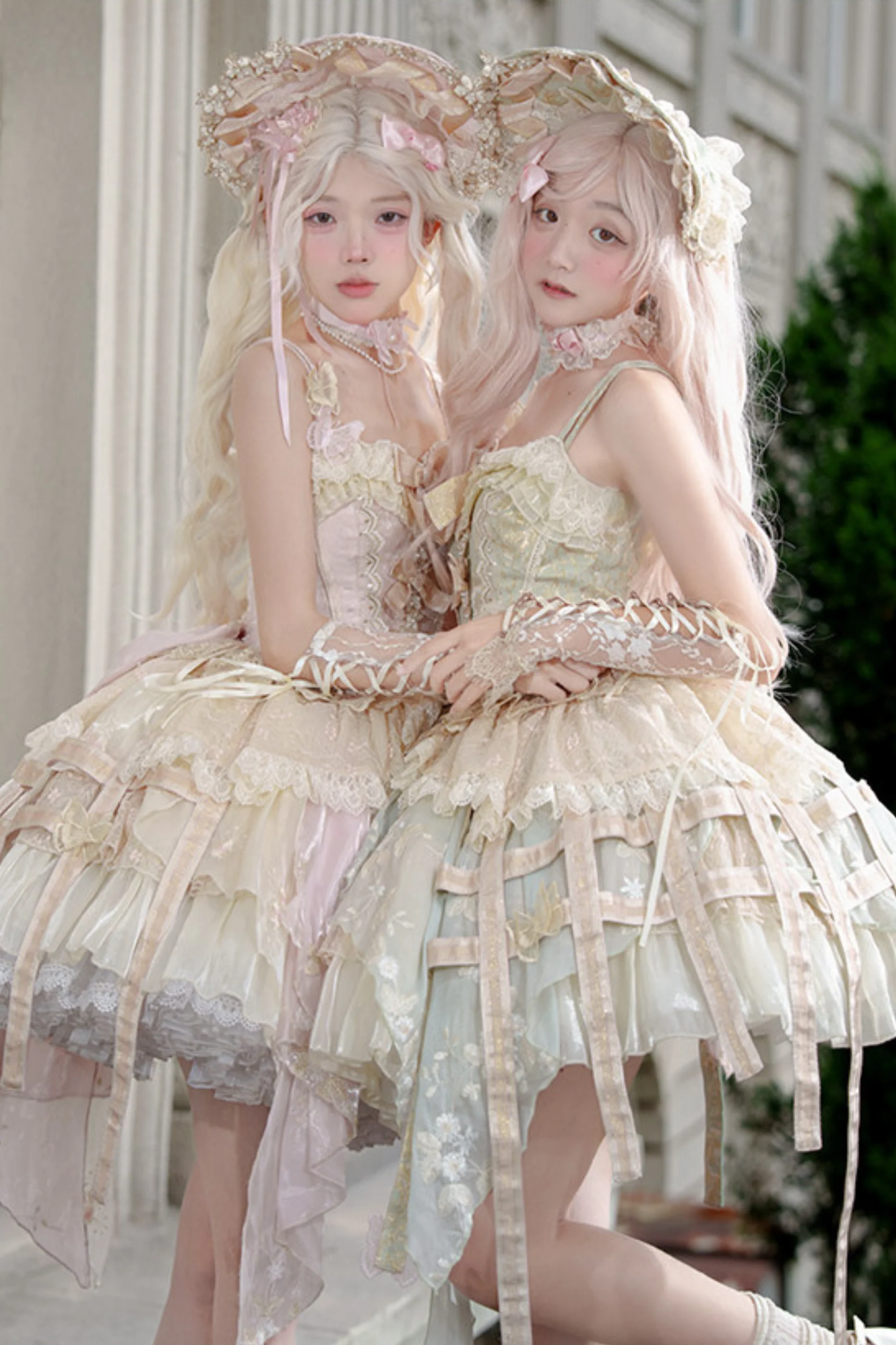 Gorgeous Butterfly Asymmetrical Lolita Dress + Accessories - Image 13