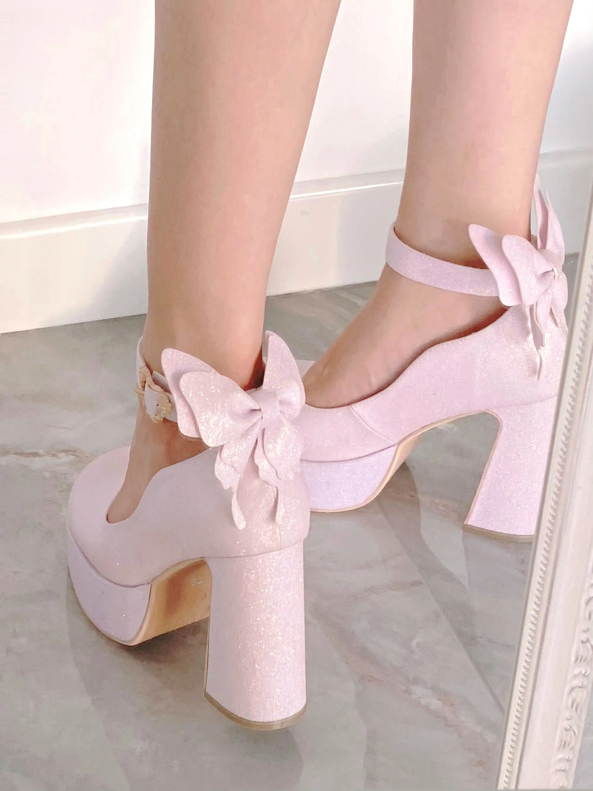 Butterfly Bling High Heels - Image 9