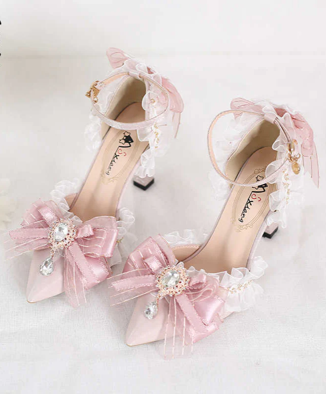 Butterfly Flower High-heeled Sandals - Image 2