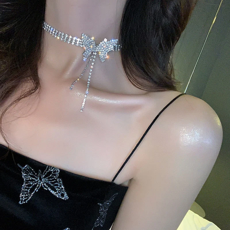 Butterfly & Pearl Necklace - Image 6