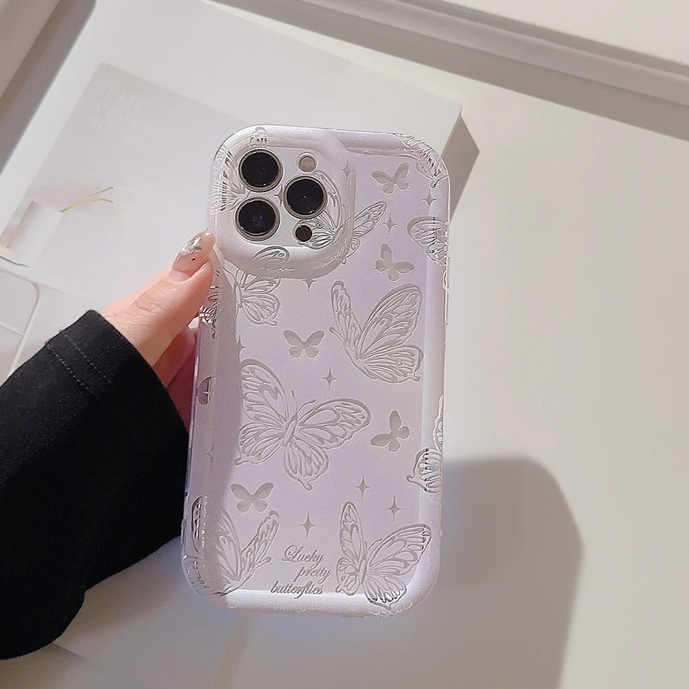 Butterfly Samsung Phone Case With Grip - Image 3