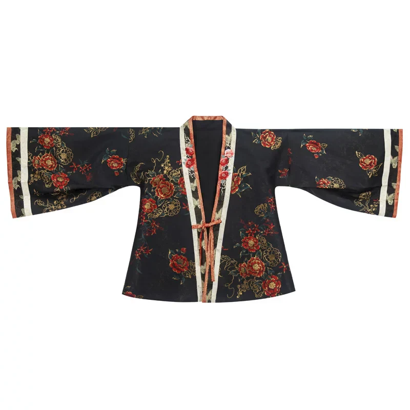 Camellia Embroidered Gold Top - Image 18