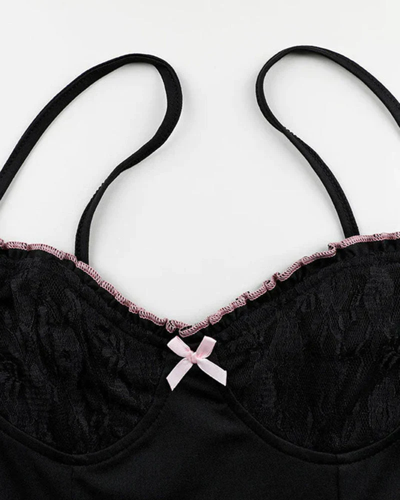 Cami Covert Ribbons Coquette Dress - Image 3