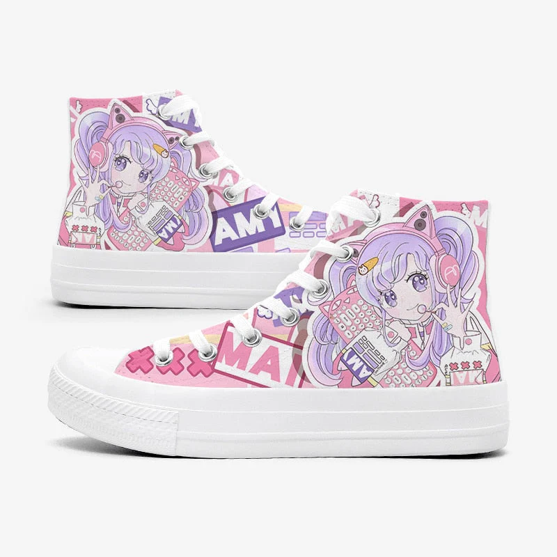 Candycore Amy High Top Sneakers - Image 3