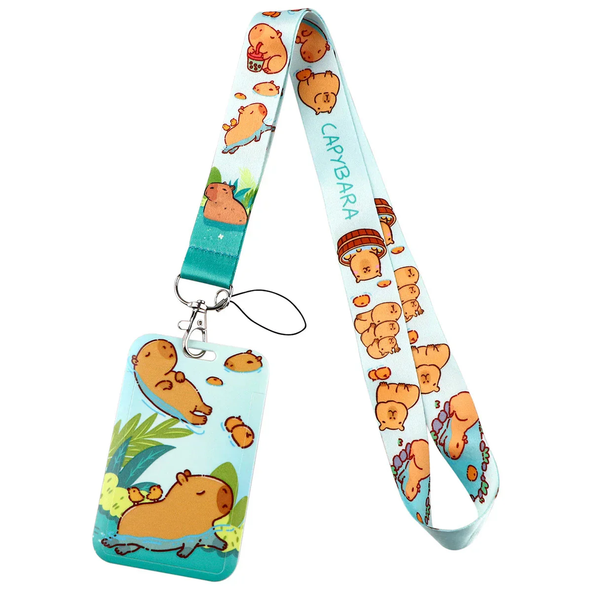 Capybara Lanyard & Card Holder - Image 12