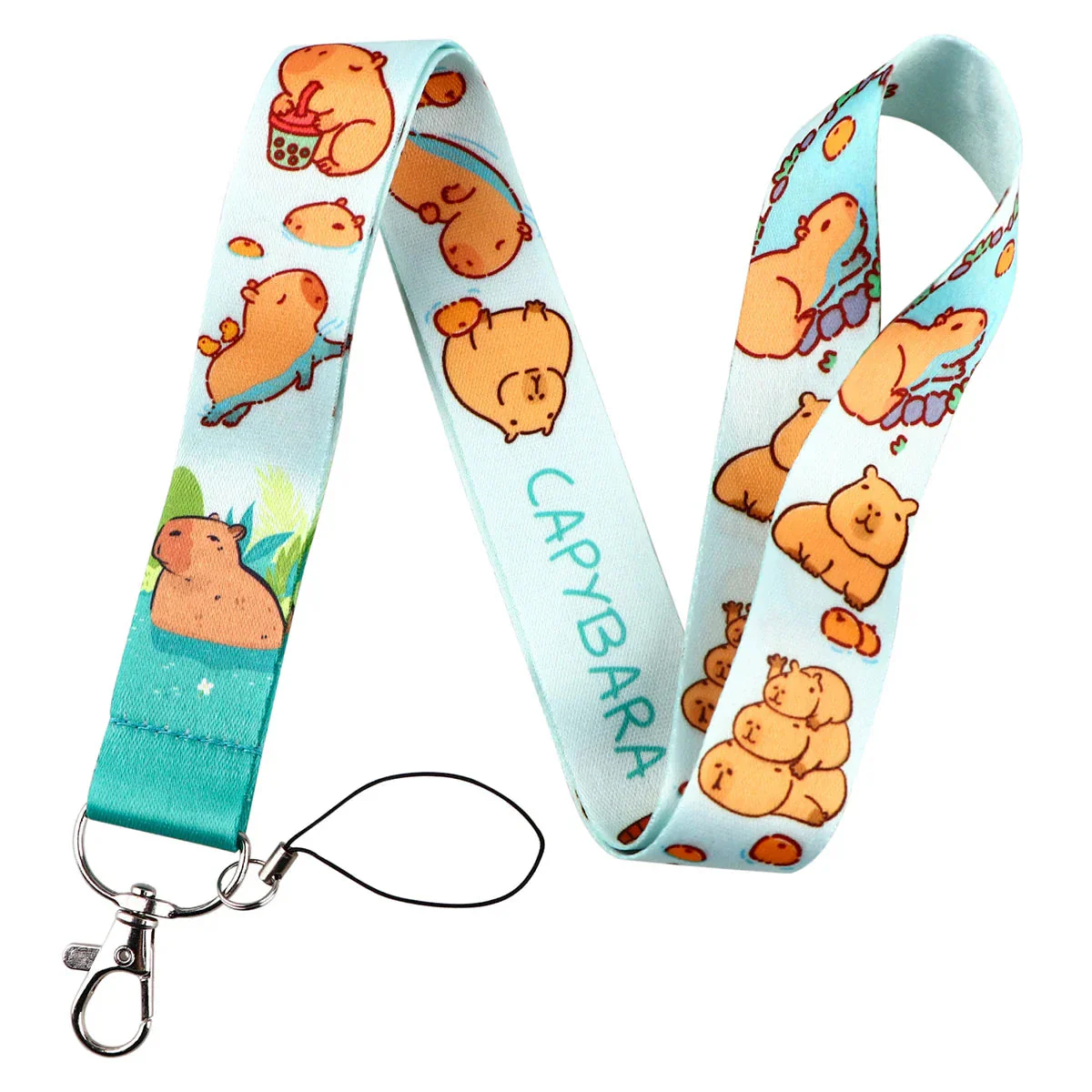 Capybara Lanyard & Card Holder - Image 15