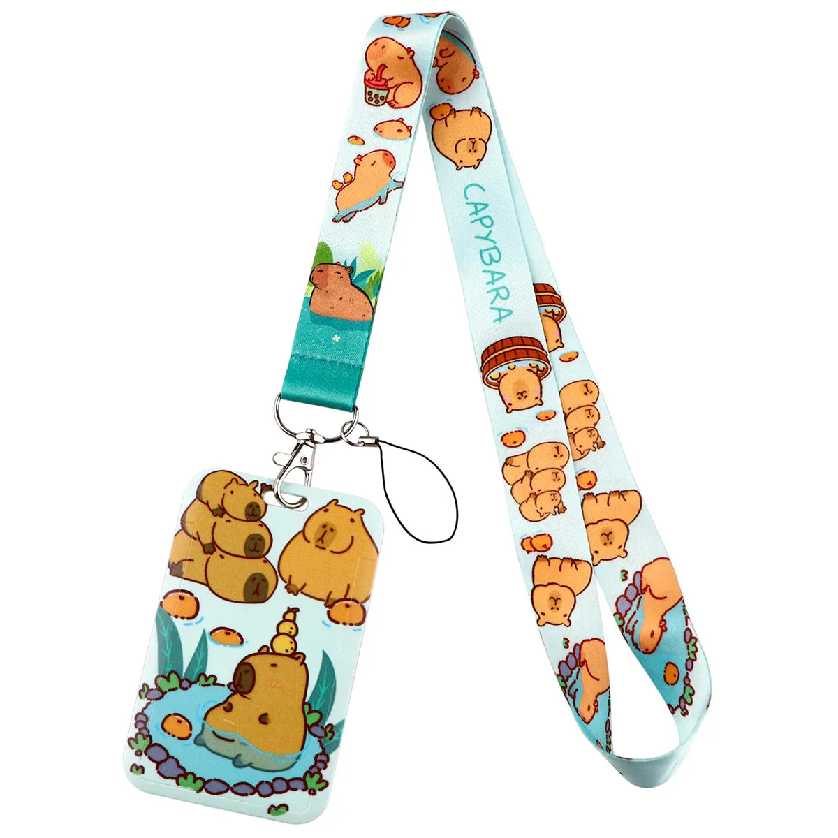 Capybara Lanyard & Card Holder - Image 5
