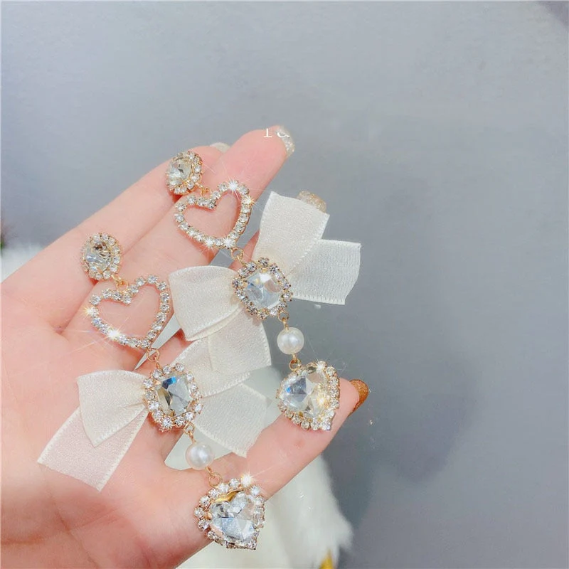 Cascading Bow Earrings
