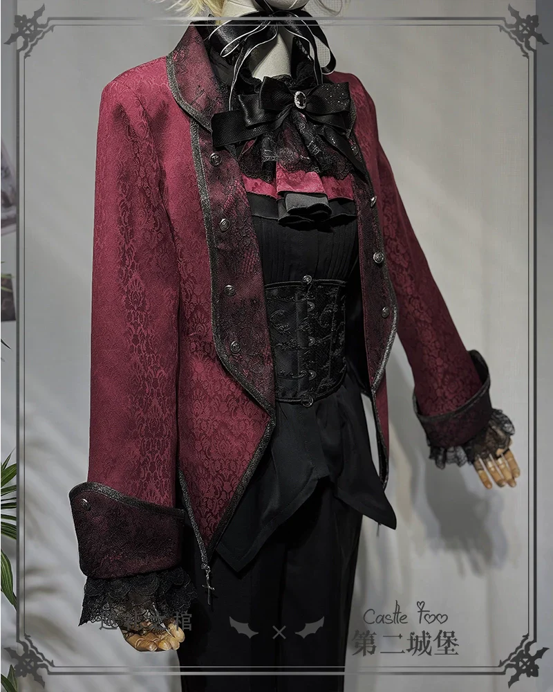 Ouji Lolita Shorts Suits Prince Male Lolita Shirt - Image 10