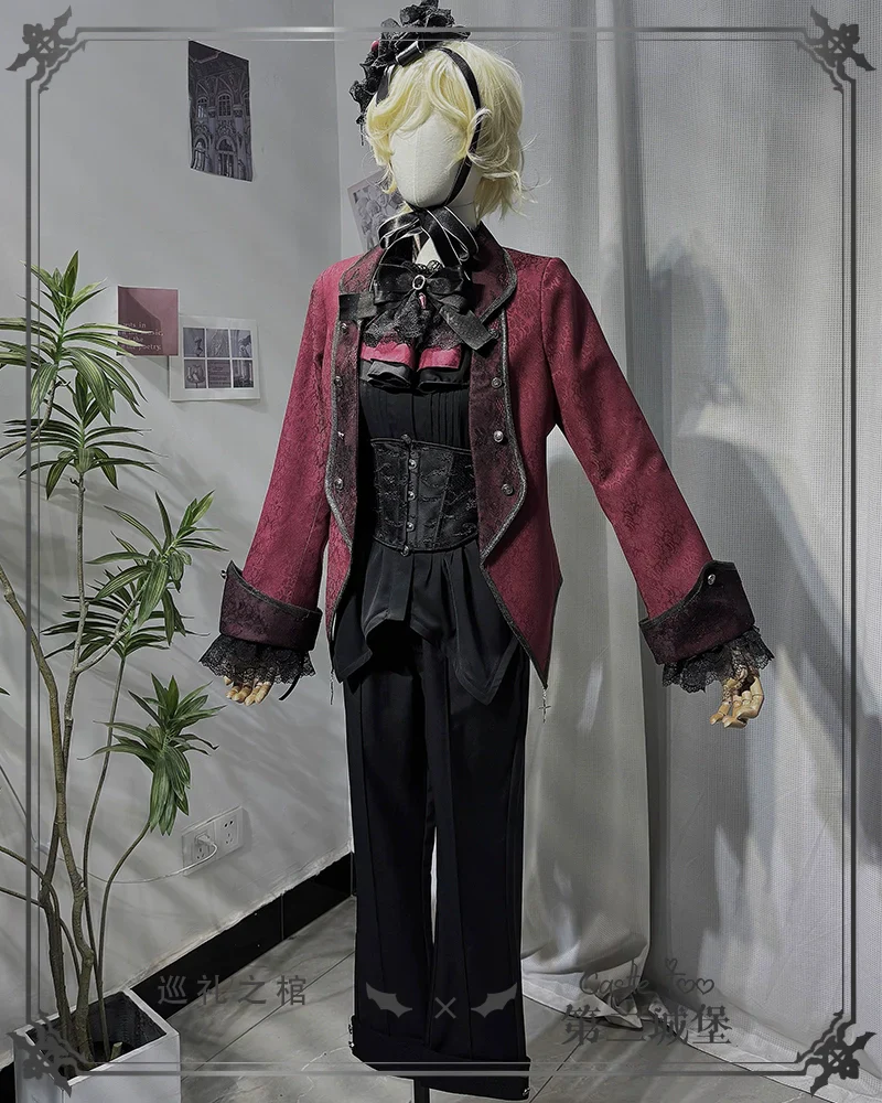 Ouji Lolita Shorts Suits Prince Male Lolita Shirt - Image 12