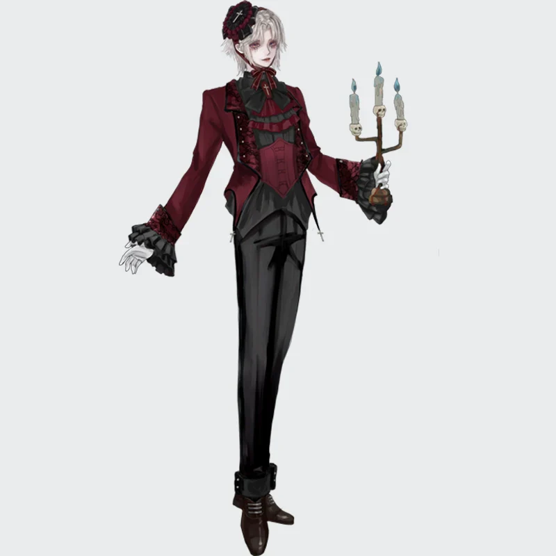 Ouji Lolita Shorts Suits Prince Male Lolita Shirt - Image 15