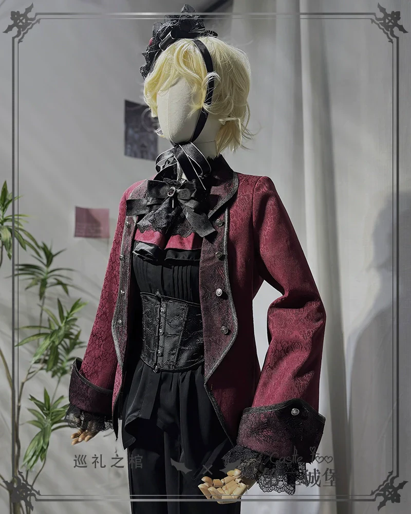 Ouji Lolita Shorts Suits Prince Male Lolita Shirt - Image 16