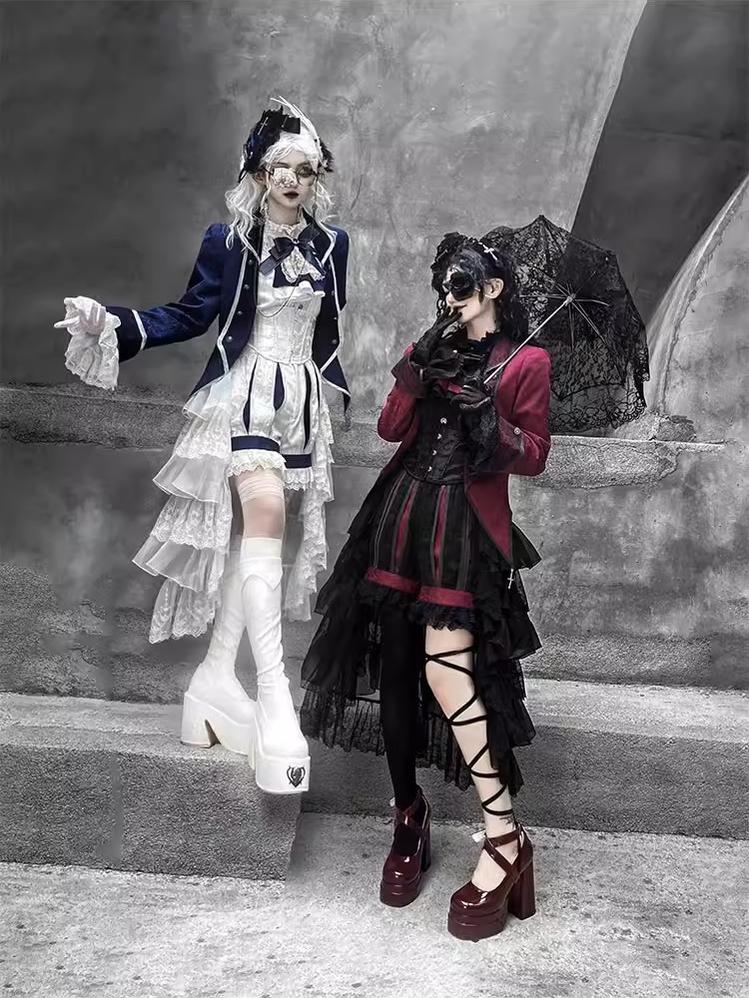 Ouji Lolita Shorts Suits Prince Male Lolita Shirt - Image 17
