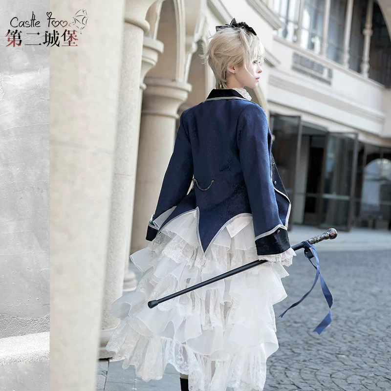 Ouji Lolita Shorts Suits Prince Male Lolita Shirt - Image 21
