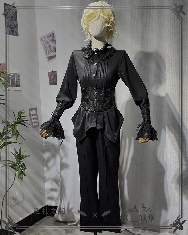 Ouji Lolita Shorts Suits Prince Male Lolita Shirt - Image 29