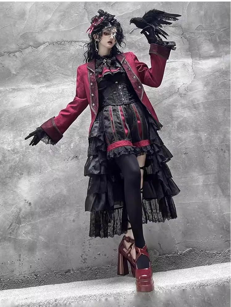 Ouji Lolita Shorts Suits Prince Male Lolita Shirt - Image 3
