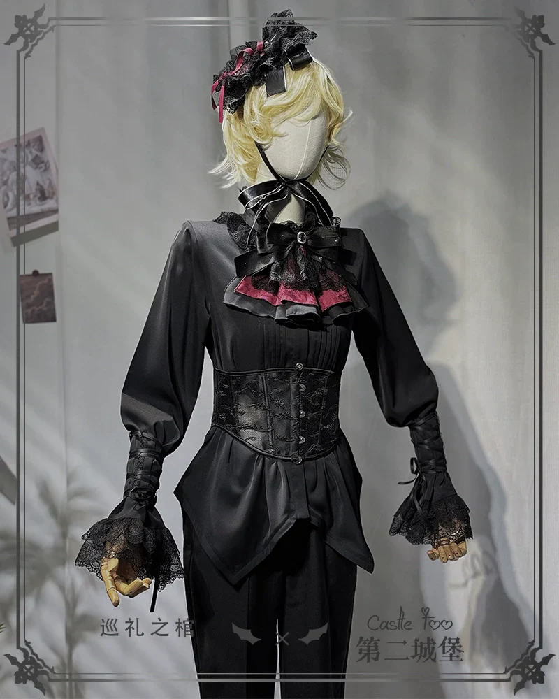 Ouji Lolita Shorts Suits Prince Male Lolita Shirt - Image 30