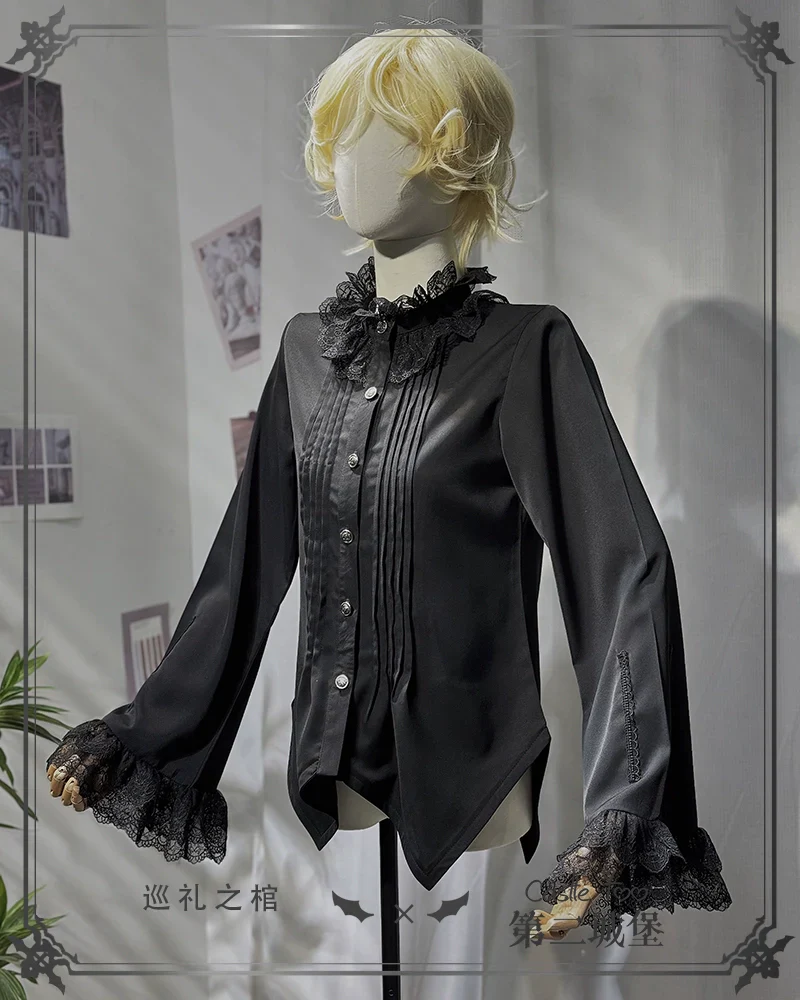 Ouji Lolita Shorts Suits Prince Male Lolita Shirt - Image 31