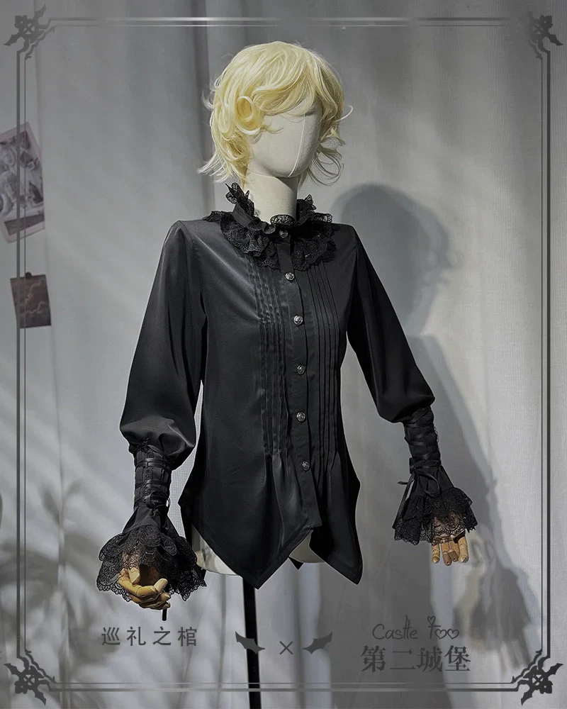 Ouji Lolita Shorts Suits Prince Male Lolita Shirt - Image 33