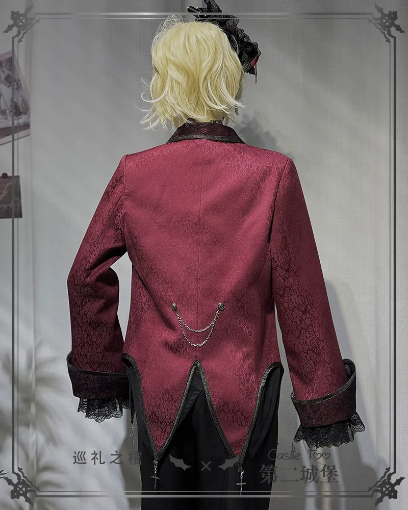 Ouji Lolita Shorts Suits Prince Male Lolita Shirt - Image 9