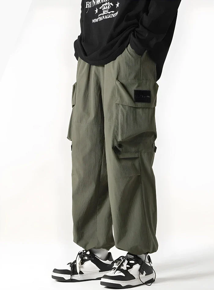 Casual Parachute Pants - Image 16