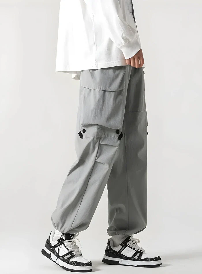 Casual Parachute Pants - Image 21