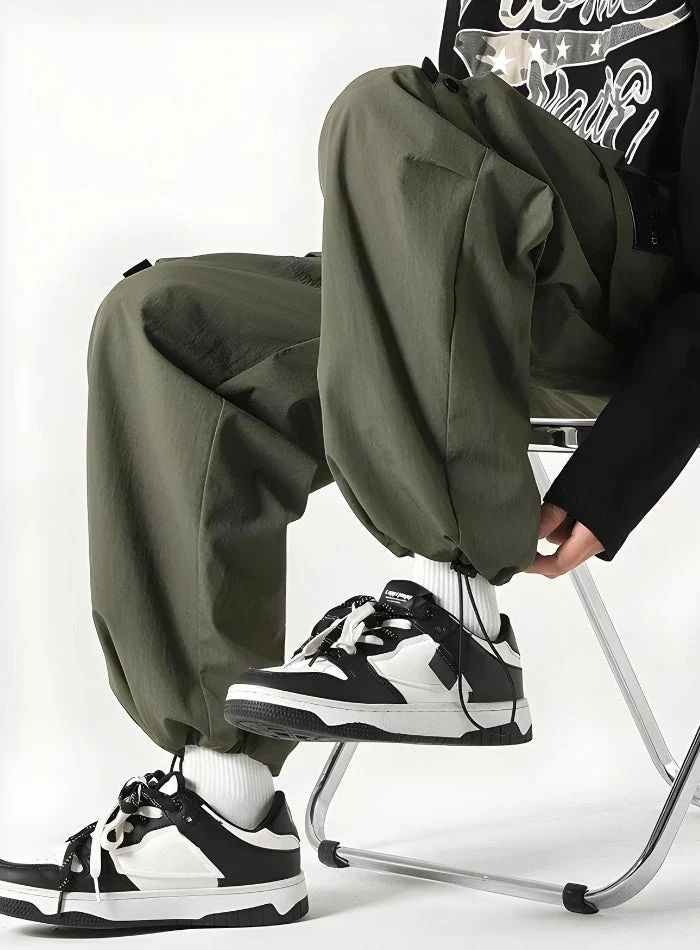 Casual Parachute Pants - Image 4