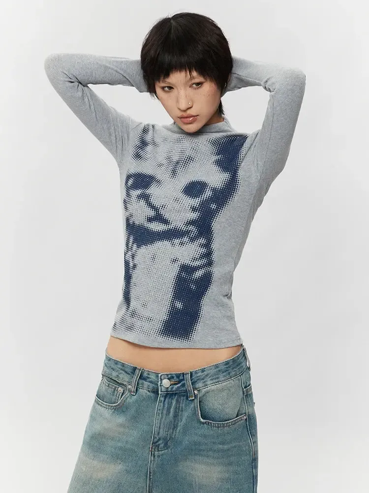 Cat High Neck Top - Image 2