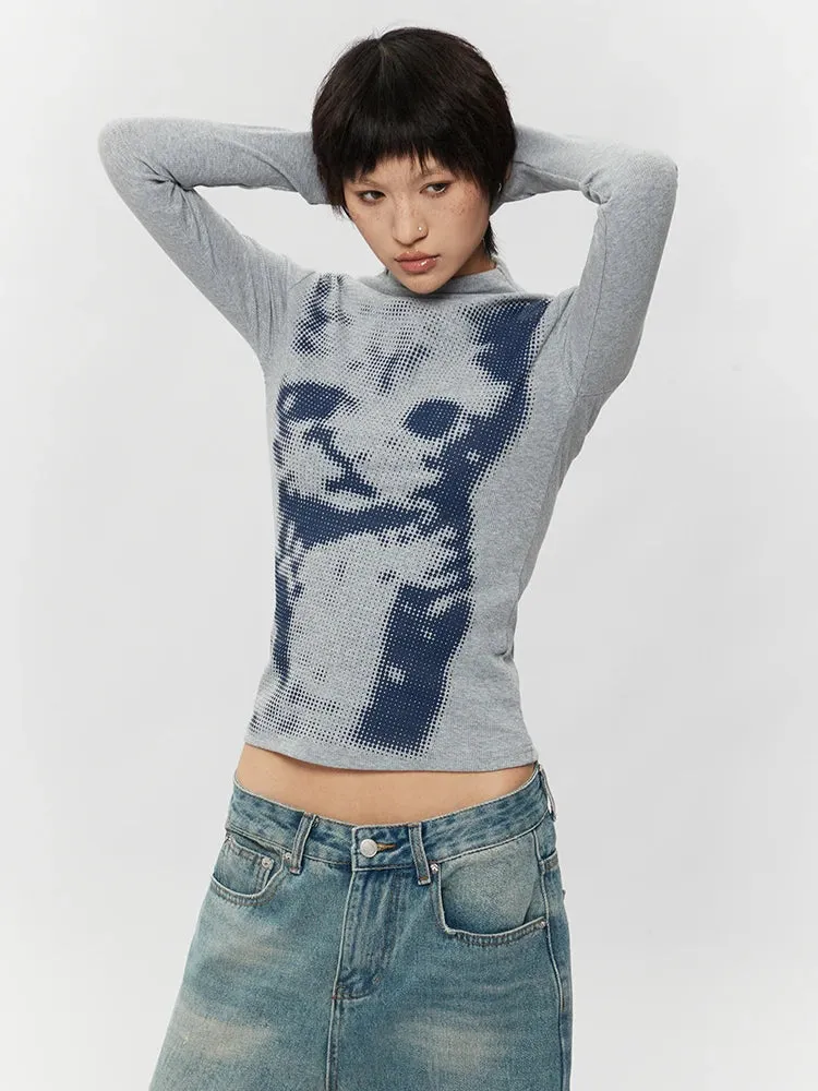 Cat High Neck Top - Image 2