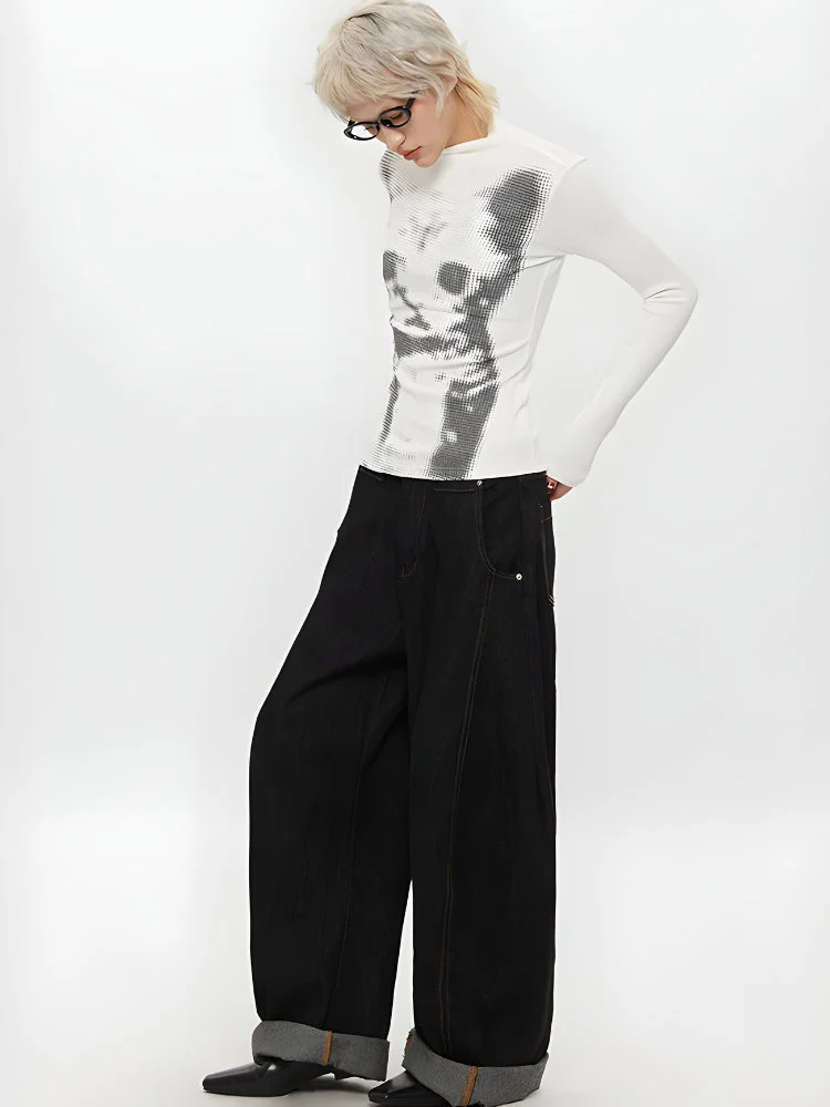 Cat High Neck Top - Image 4