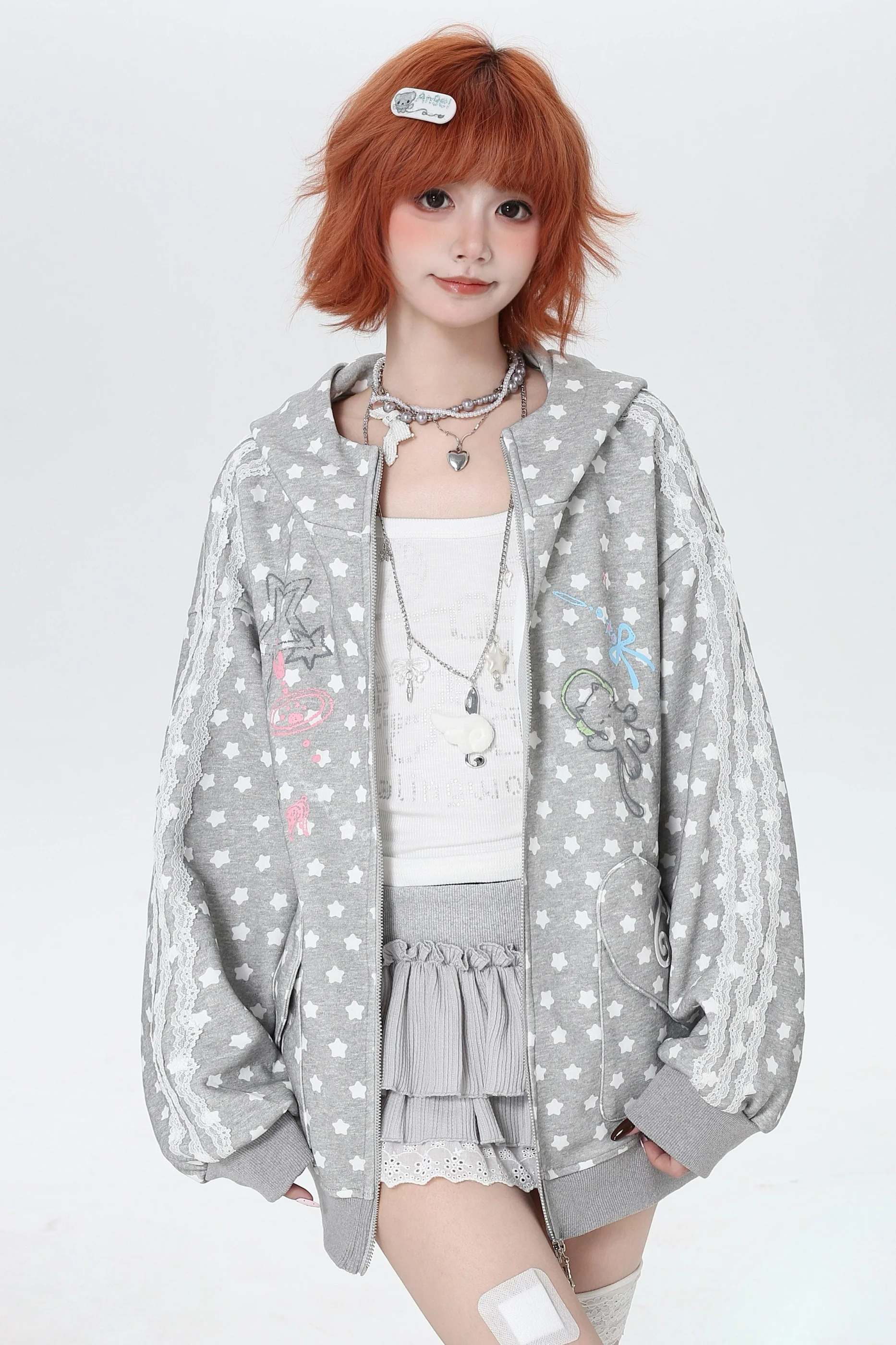 Cat Star Loose Jacket - Image 2