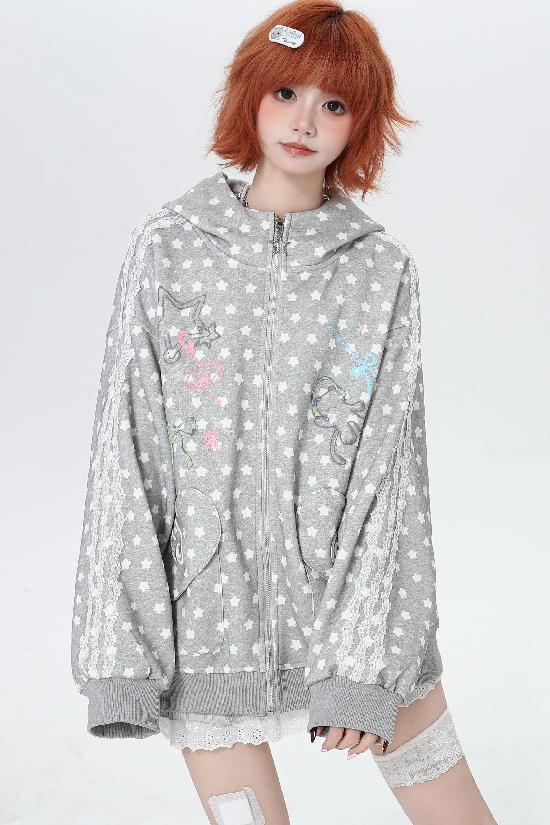 Cat Star Loose Jacket - Image 3