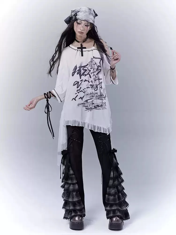 Century Girl cake lace casual pants - Image 4