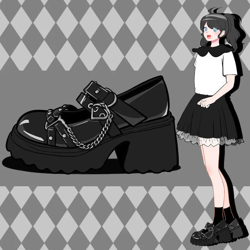 Chained Up Mary Janes