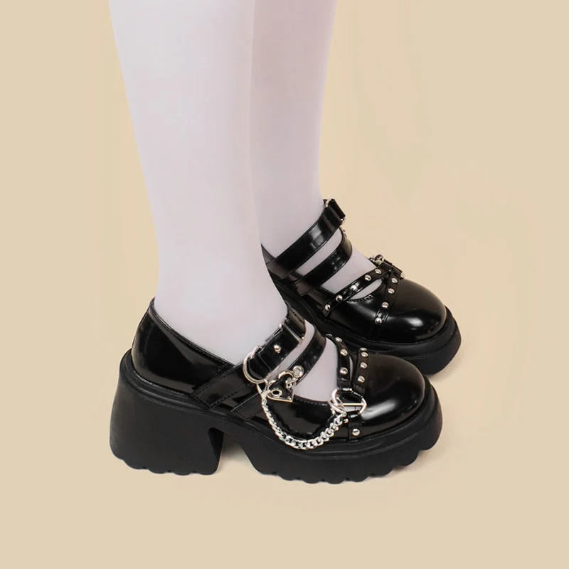 Chained Up Mary Janes - Image 2