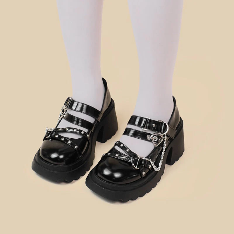 Chained Up Mary Janes - Image 6