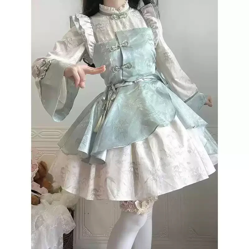 Cheongsam Bamboo Lolita Dress