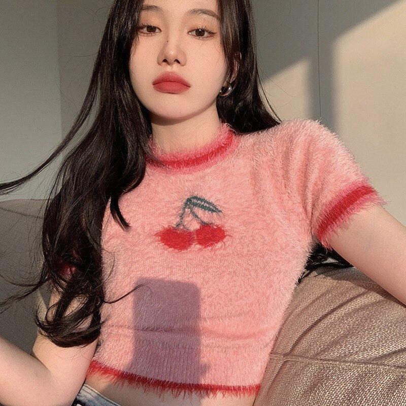Cherry Crop Sweater - Image 3