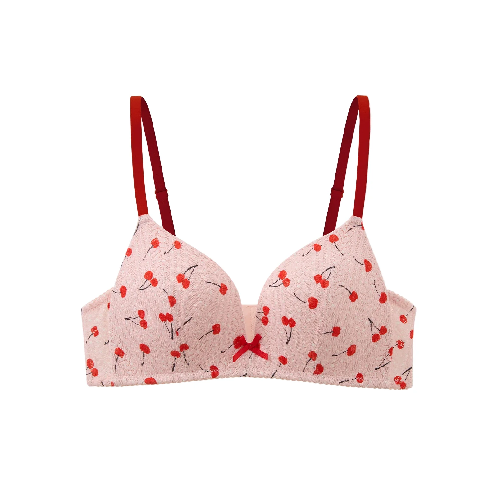 cherry red kawaii lingerie - Image 3